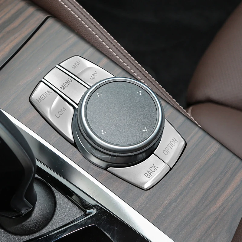 

Car Console Gear Shift Multimedia Buttons Replacement Decoration Cover For BMW F10 F20 F21 F15 F16 E70 F32 F25 F07 F26 F06 F26