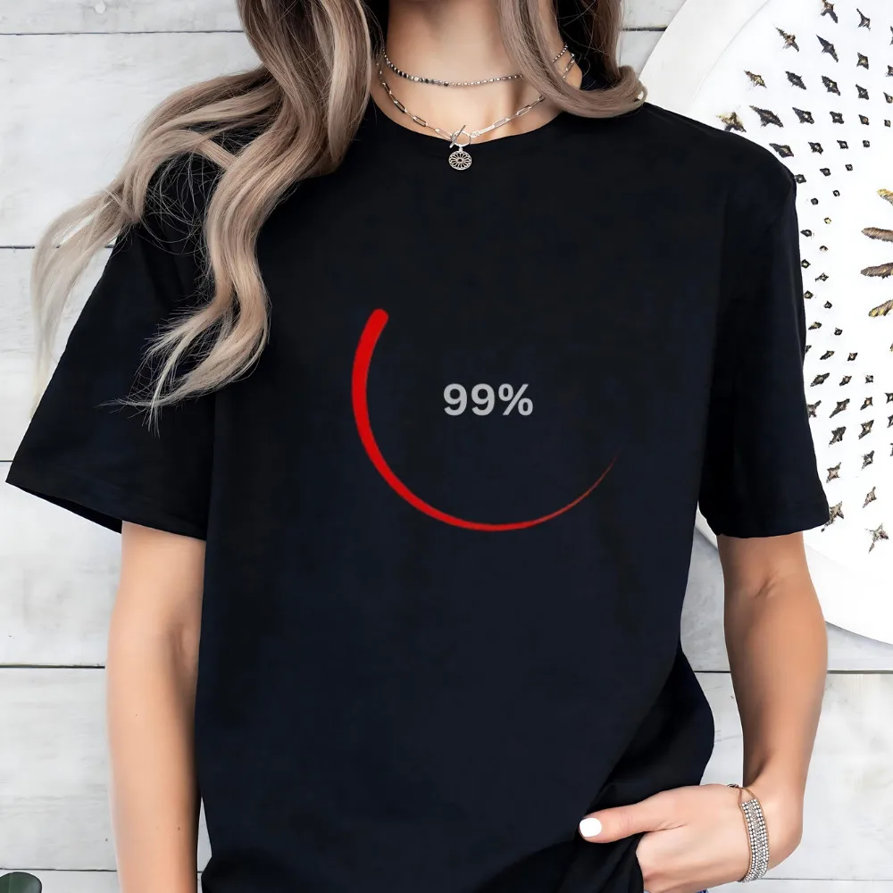 

Funny Buffering 99% Tyson Jake Paul Fight Netflix Fail Short Sleeve T-Shirt
