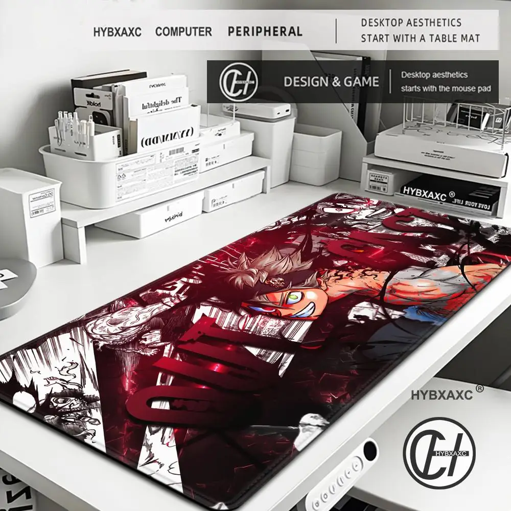 Anime  Mouse Pad Black Clover Computer Gaming MousePad Large Mouse pad PC Accessory Mause Carpet Desk Mat keyboard pad