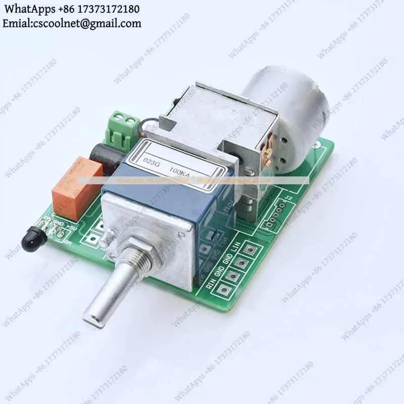 YX2 ALPS27 HiFi IR Remote Volume Control Board — Motor Potentiometer for Amplifier Preamp DIY