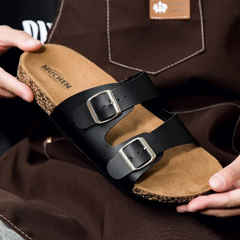 Neue klassische Kork-Flip-Flops für Herren und Damen – grenzüberschreitender Außenhandel, Partner-Outdoor-Slipper – Detail 20