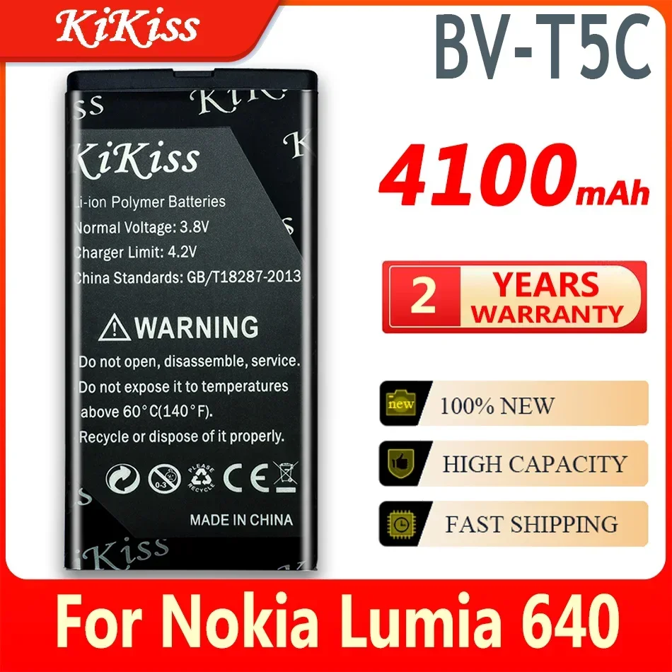 Mobile Battery For Nokia Lumia 640 Lumia640 Cell Phone Li-ion Batteries RM-1109 RM-1113 RM-1072 RM-1073 RM-1077 RM BV T5C BV-T5C