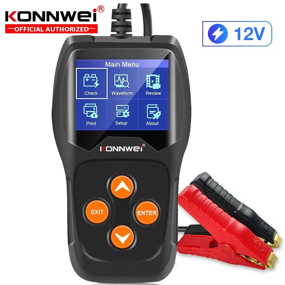 Todo lo que debes saber sobre el KONNWEI KW600: El analizador de baterías profesional para coches, motocicletas y embarcaciones