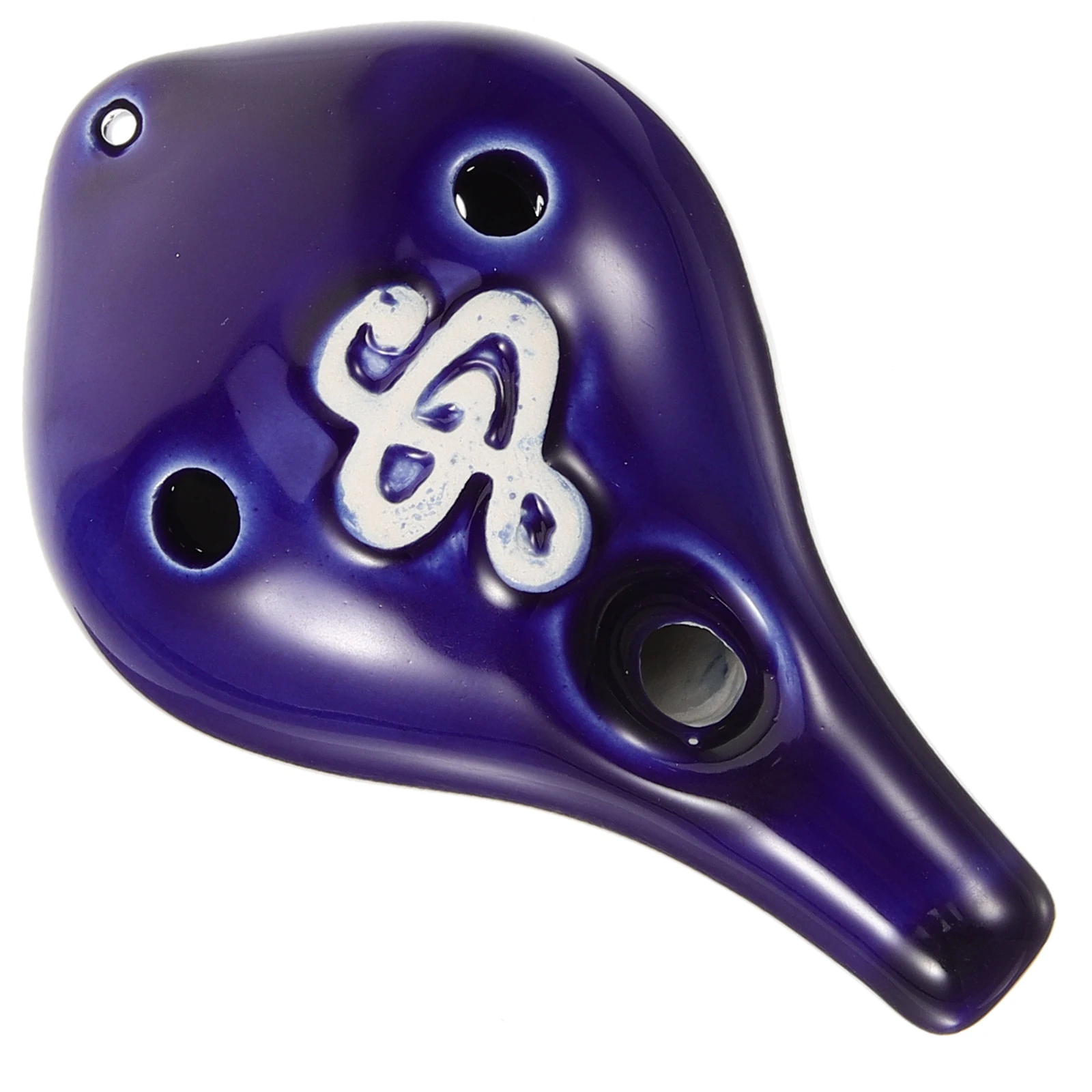 6 فتحات من السيراميك الأكرينا أداة الرياح المتوسطة الملعب أداة الموسيقى المحمولة للمبتدئين البالغين تصميم آمن سلس مشرق #5