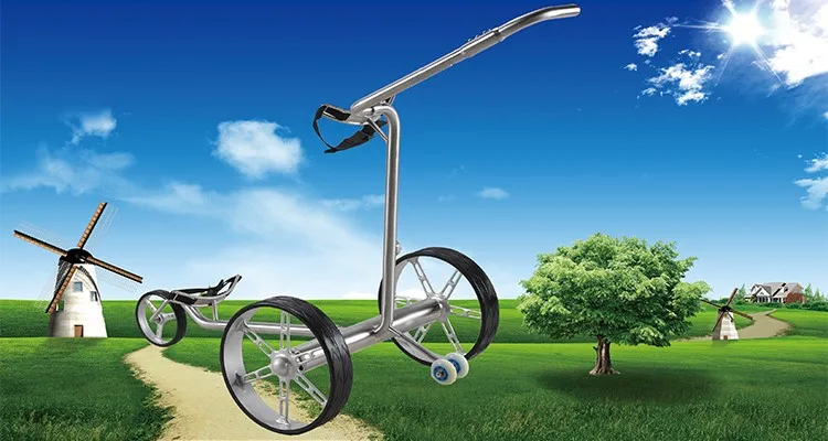 Stainless Steel Electric Remote Golf Trolley Hot Sell In Germany