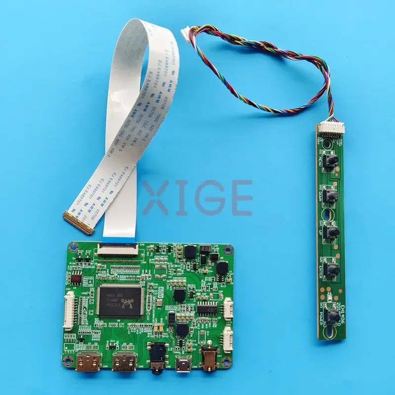 For LP125WH2 B125XTN01 B125XTN02 HB125WX1 M125NWN1 M125NWR3 Controller Drive Board DIY Kit EDP-30Pin 1366x768 2Mini-HDMI Display