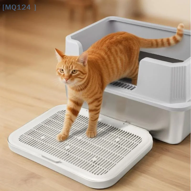 Двухслойная фильтрующая подушечка для кошачьего туалета с функцией фильтра Нескользящая двухслойная фильтрующая подушечка большого размера для пожилых людей Товары для домашних животных