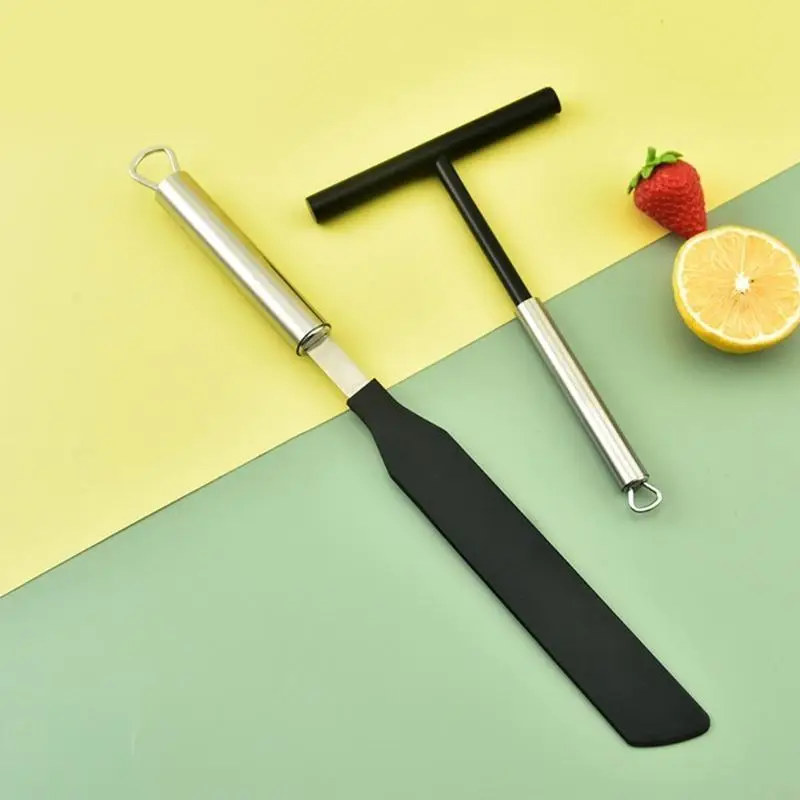 Stainless Steel Crepes Distributor for Kitchen Making Pancake and Pastries Q5WC
