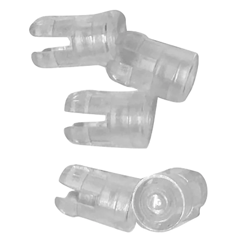 200Pcs 5Mm LED Light Emitting Diode Lampshade Light Guide Column Light Cap Protective Cover LED Transparent Lamp Cap