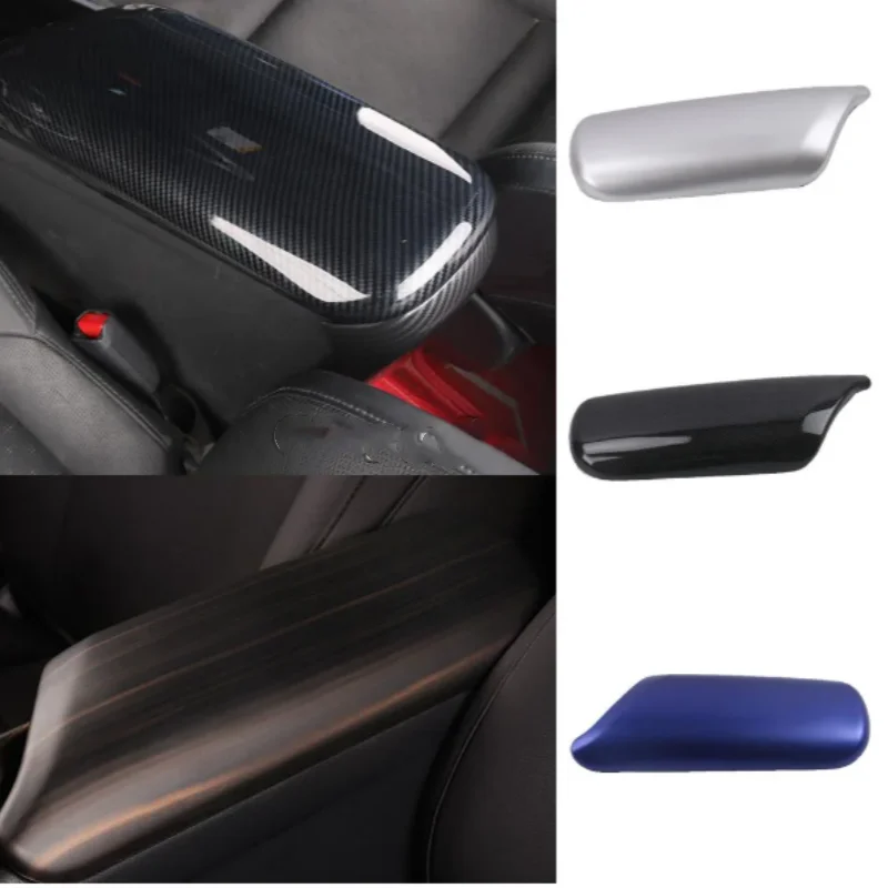 

Car Inner Trim Center Console Middle Rear Back Tail Cup Armrest Box Frame 1pcs For Toyota C-HR CHR 2017 2018 2019 2020 2021