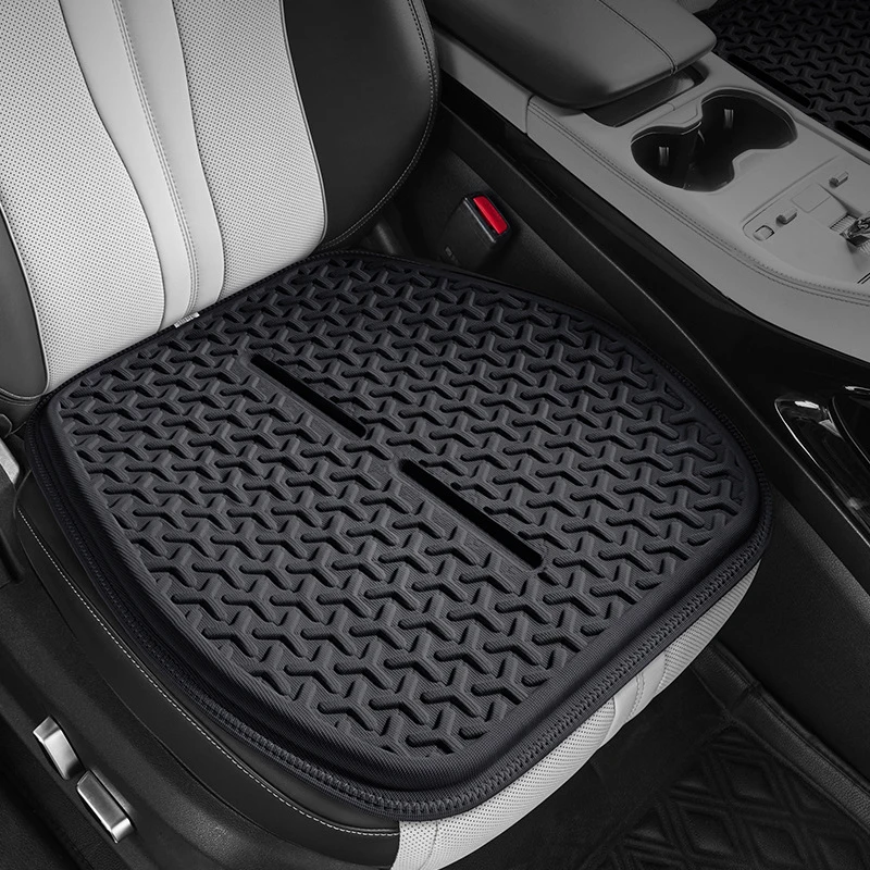 

Всесезонная подушка для автомобильного сиденья – охлаждающая накладка из ледяного шелка и геля с сотовой вентиляцией