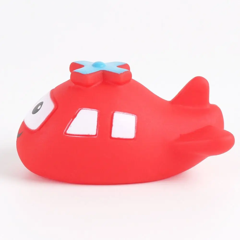 Funny Gifts Boat Plane Baby Bath Float Squeeze Transportation Swimming Water Water Spray PVC Bathing Water Play