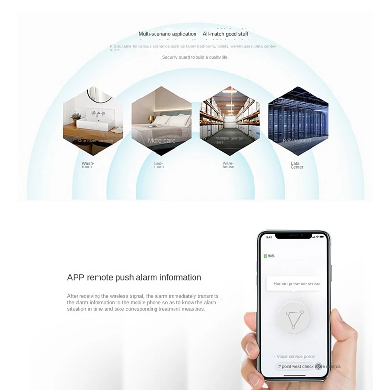 Tuya Smart Zigbee Human Presence Detector Radar Detection Sensor Photometric 2 In 1 Function Smart Life Ceiling PIR Hub