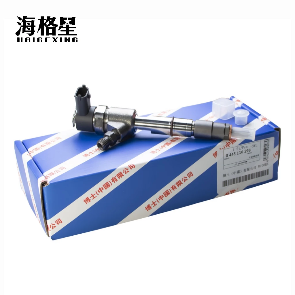 0445110293 For Bosch Pump Parts Injector Diesel Engine  Common Rail Injector  Diesel Engine Accessories  For Great Wall  Harvard