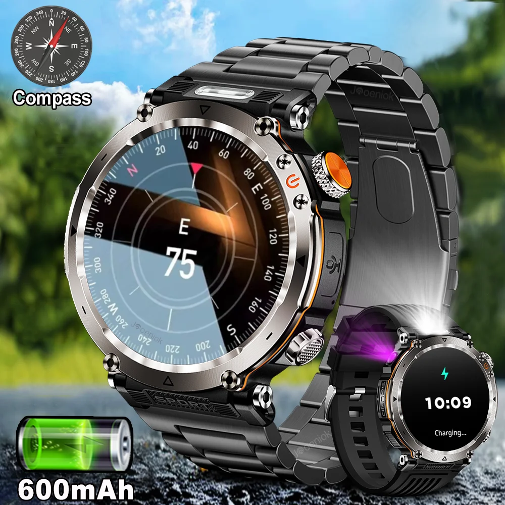 

2026New Multi Sport Mode SmartWatch Sleep Monitoring Blood Pressure Monitoring Stopwatch Respiratory Exercise Smart Watch Men