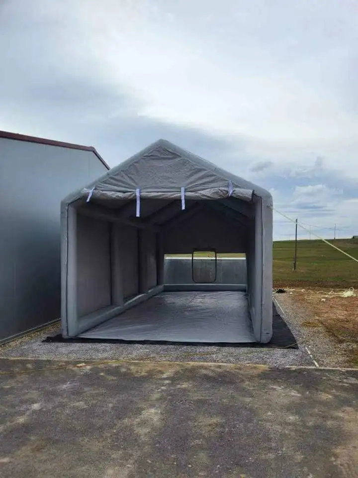 Air Tight Portable Inflatable Bubble Car Cover Transparent clear Pvc Waterproof Show Shelter Inflatable Car Garage Tent