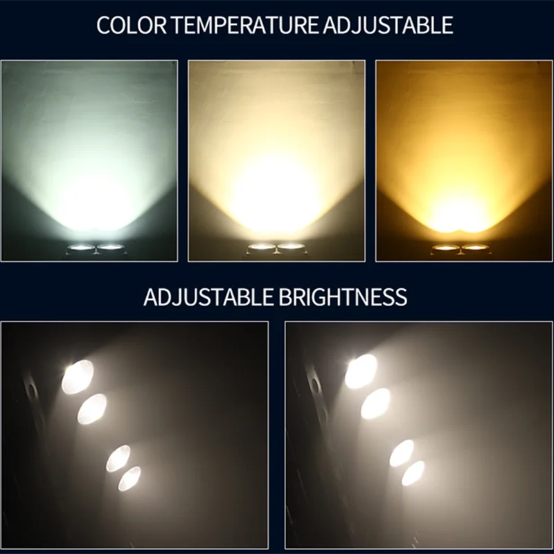 Luce stroboscopica 2x100W COB LED Blinder light Disco Party Club Bar dj Show audience light party light dmx disco light