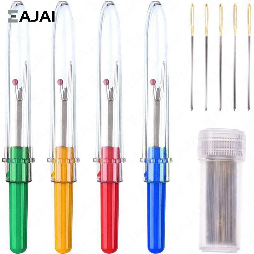 Thread Cutter for Sewing Machine Seam Ripper and Needles Knitting Accessories Tools Stitch Stich Supplies Scissors Things Diy