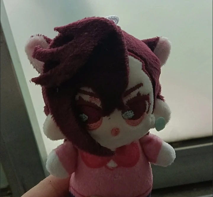 Peluche 10cm Anime Dandadou Ayase Momoko, poupée en coton mignonne, pendentif de sac à dos, ornement ou cadeau d'anniversaire pour enfants et adultes