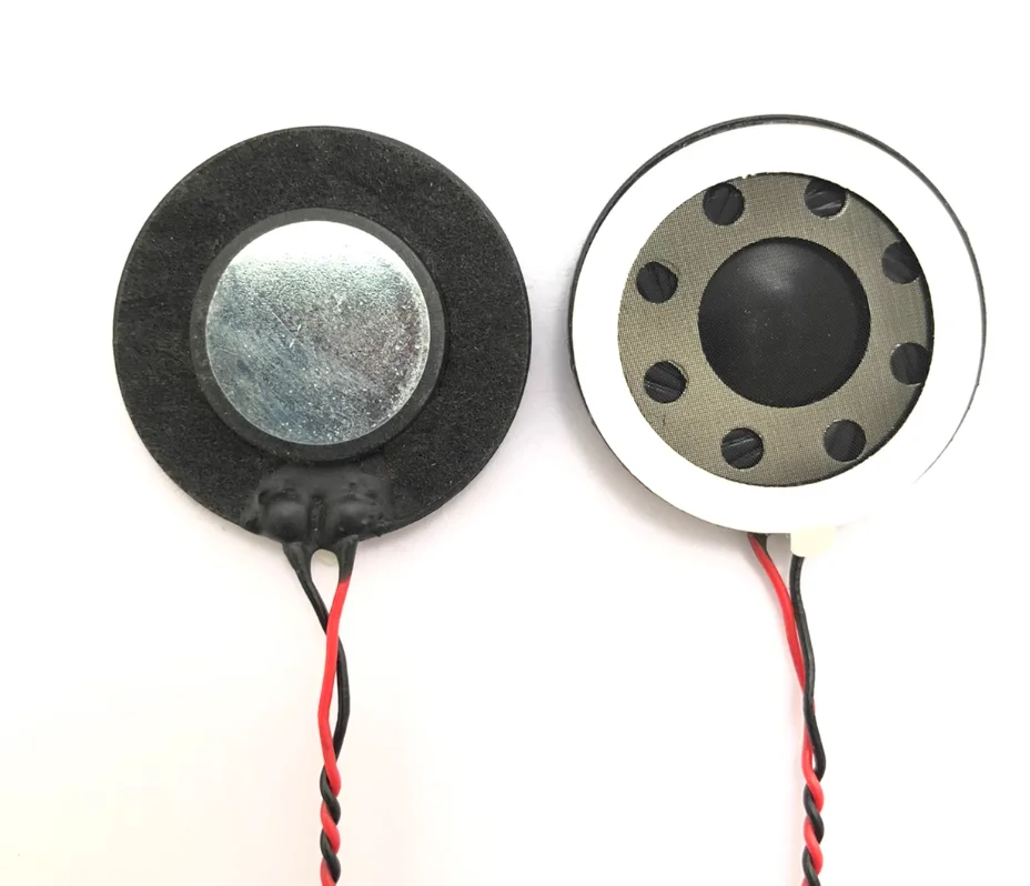 GHXAMP 30mm Circular Speaker Diameter 3cm Small Horn 8ohm 1W With Cable Toy computer laptop Diy 2PCS