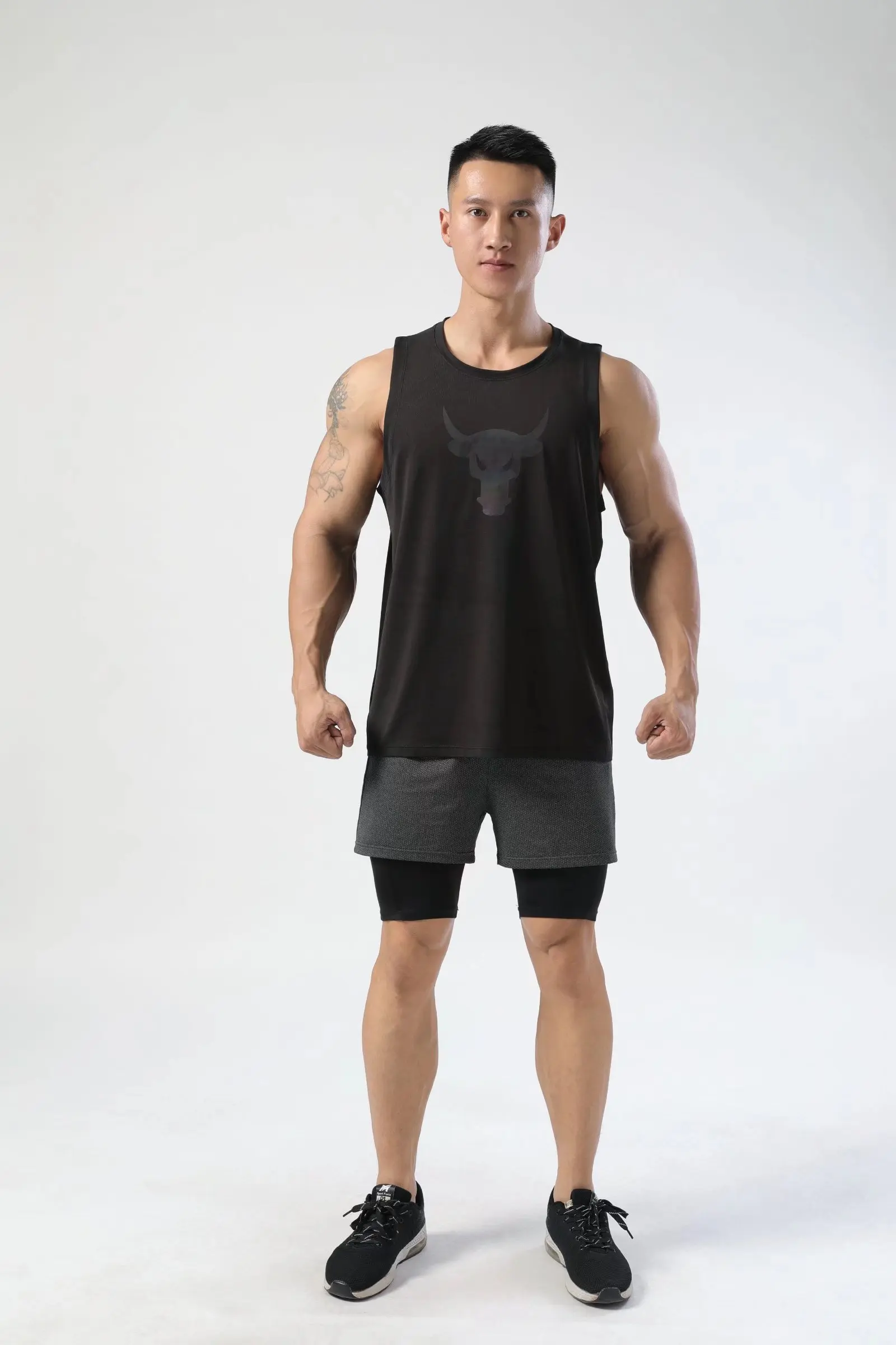Men Bodybuilding Tank Tops Gym Workout Fitness Quick-drying Sleeveless Shirt Running Vest Male Summer 2023 Sports Tank Tops