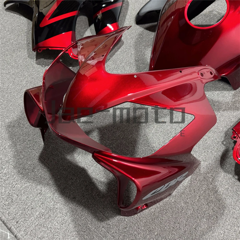 For CBR600 2001-2003 F4I 2001-2003 Motorcycle Bodywork Set High Quality Injection ABS Plastics Fairings Accessories Black Red B image 5