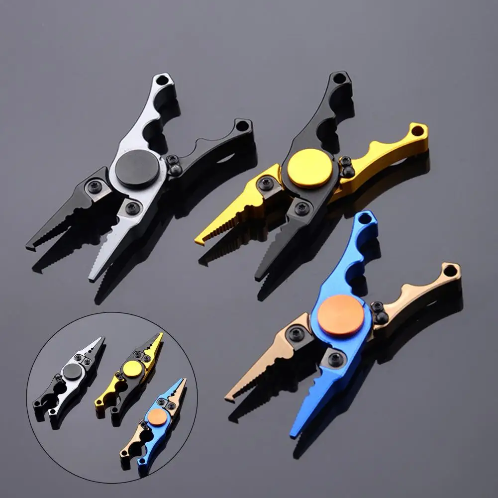 

Fishing Tool Scissors Rotatable Portable Strong Load Bearing Cut Fishing Line Aluminum Alloy Fishing Tied Hooks Pliers Outdoor A