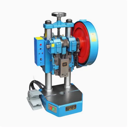 Small Single Column 110/220V Adjustable Force Pneumatic Press Machine Portable Metal Sheet Punching Machine For Precise Stamping