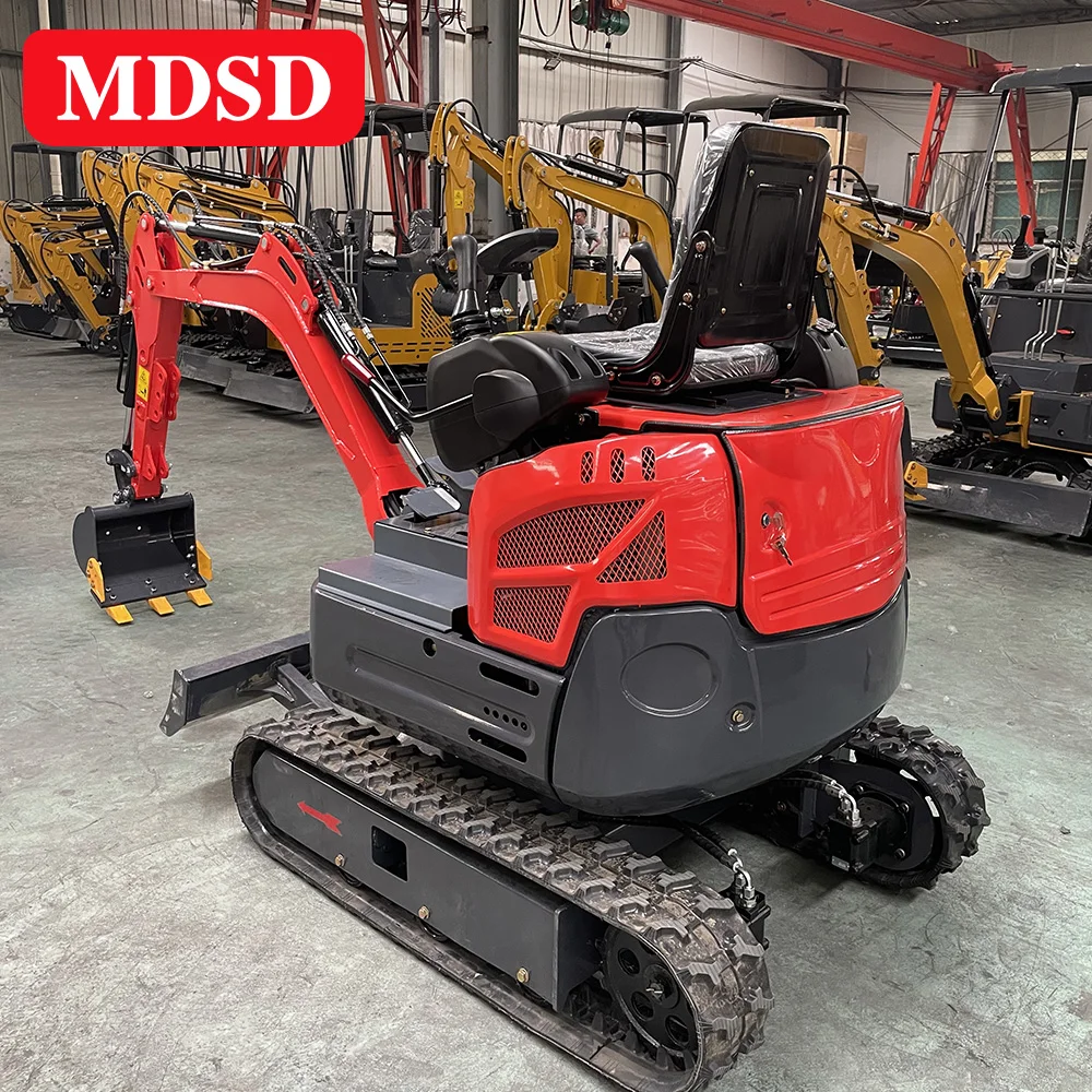 New 2 Ton Mini Excavator Easy To Operate Small Crawler Excavator EPA Euro 5 For Kubota Loader With Construction Free Shipping