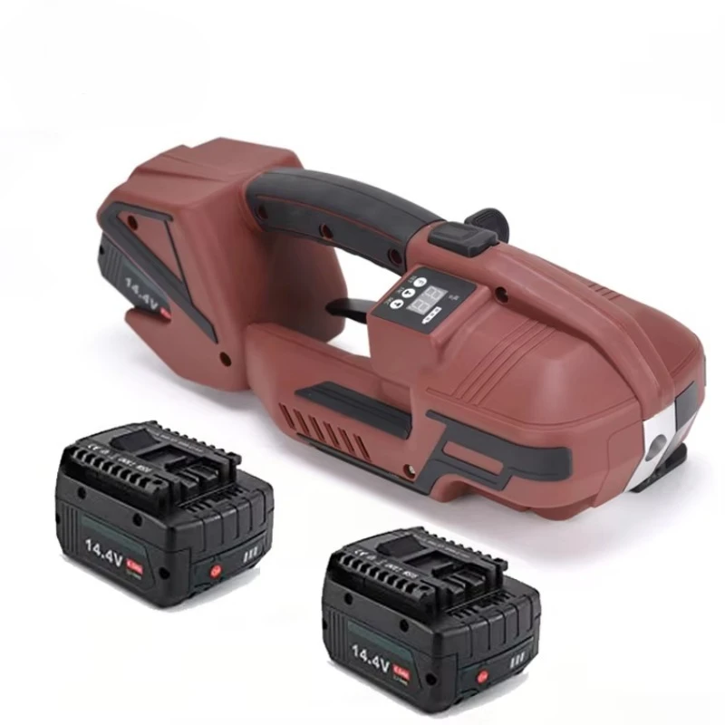 

Battery Powered PET Belt Waste Paper Bale Handy Band It Auto Friction Weld Electric Strapping Tools for PP Band