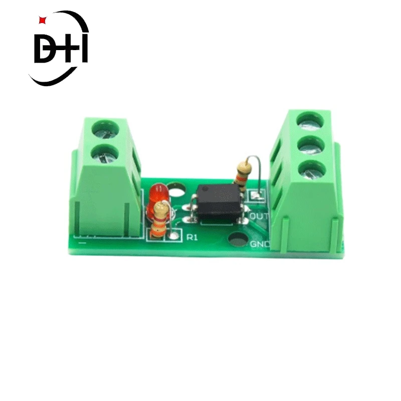 1 Channel Way Optocoupler Isolation Module PC817 EL817 3V-5V 12V 24V Photoelectric Isolator Rail Holder PLC Drive Motor Board