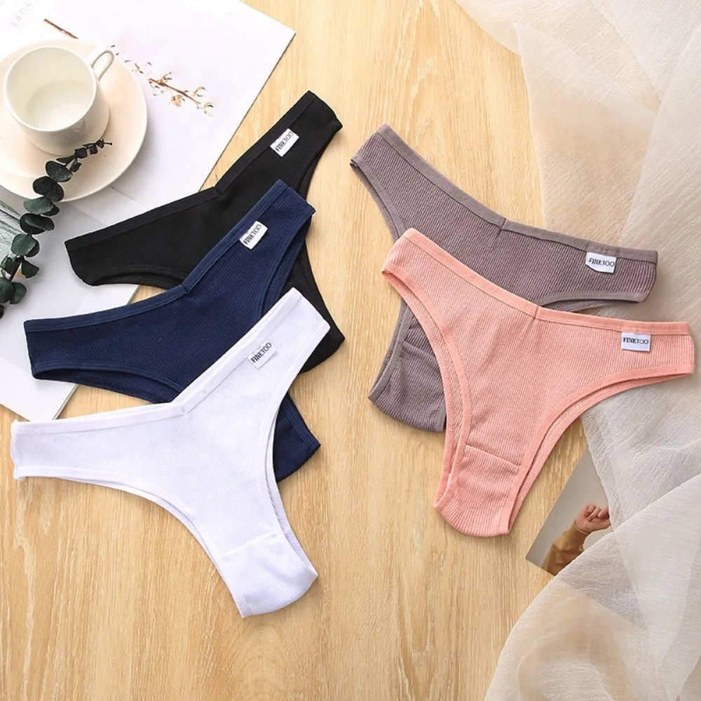 4 قطعة الخامس الخصر النساء القطن سراويل مجموعة القطن المنشعب الأوسط الخصر الرياضة نمط ملخصات 4 قطعة لون عشوائي رسالة السروال سيدة #3