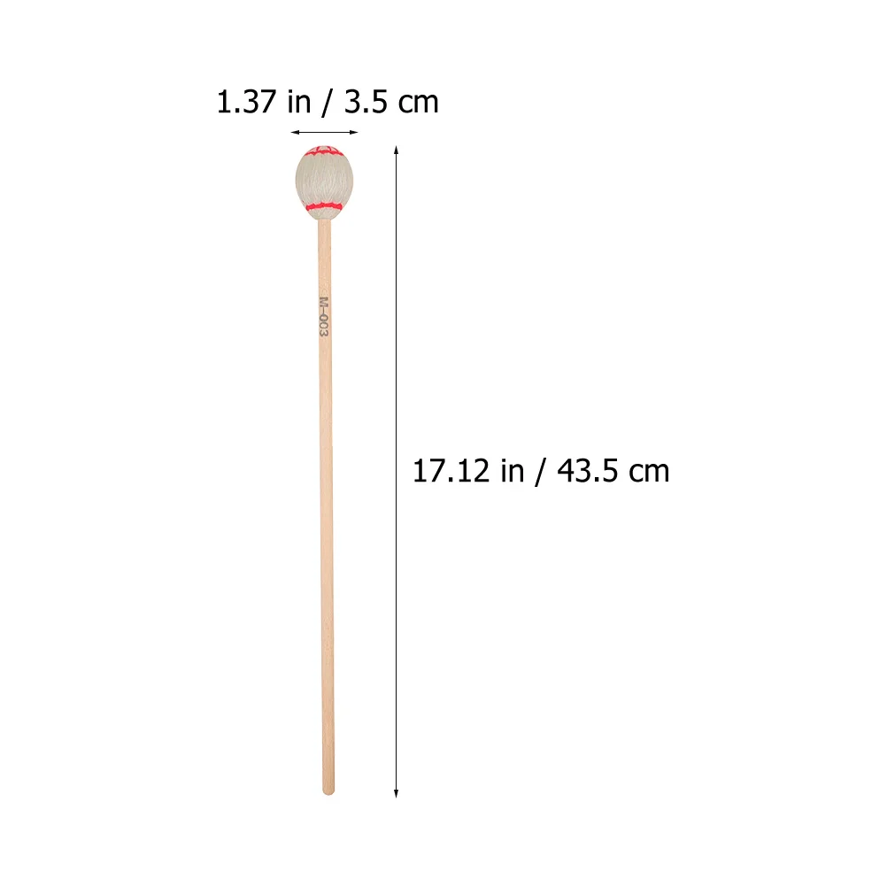 

2Pcs Marimba Hammer Maple Drumsticks Professional Durable Marimba Mallets Percussion Accessories Drum Mallet Maple Drumstick