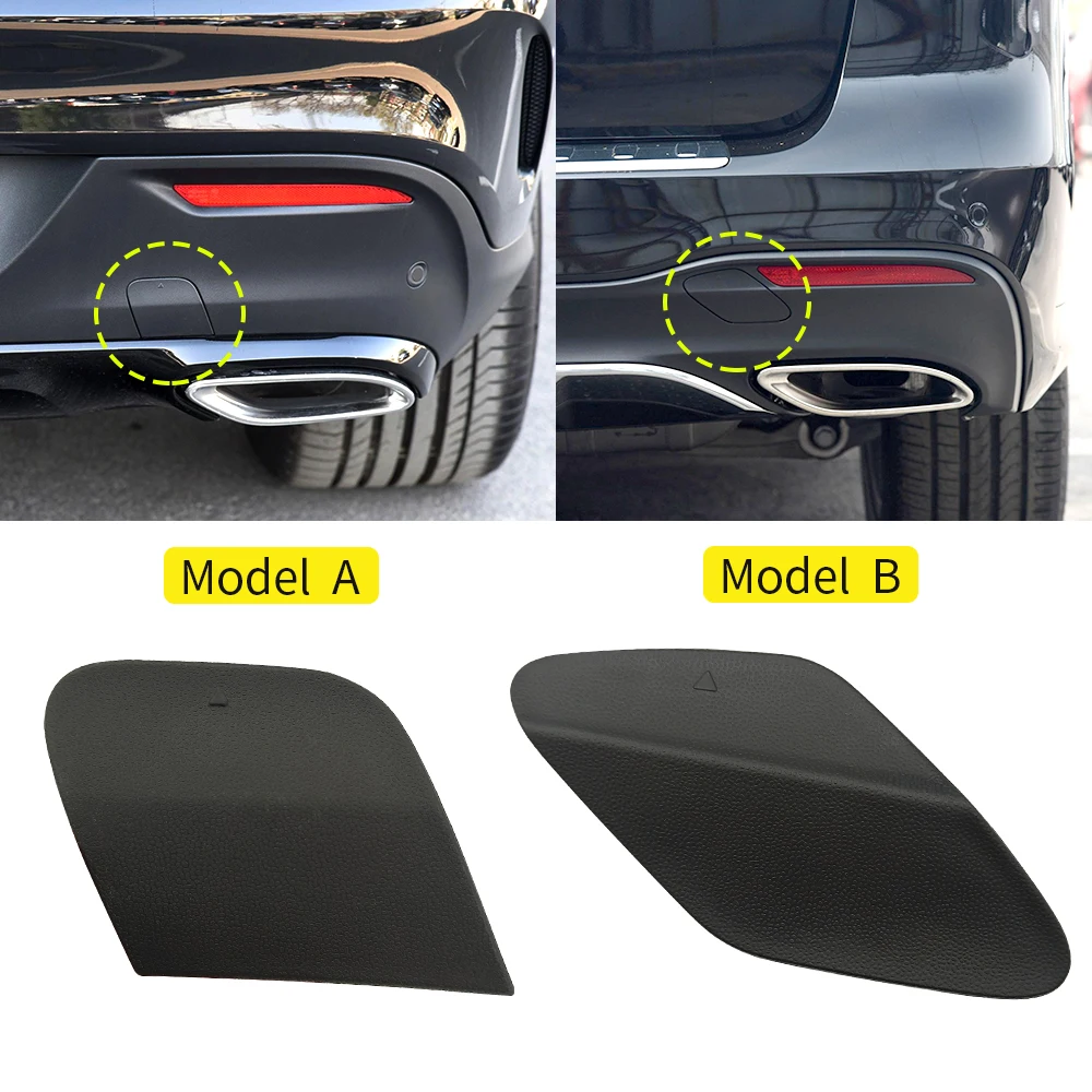 For Mercedes W292 W166  Car Rear Bumper Tow Hook Cover Cap Black For Benz GLE GLS Class GLE300 GLE350 GLS450 GLS550 1668858322