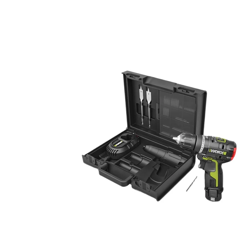 

Impact drill all-round set Lithium battery drill electric screwdriver household multi-function