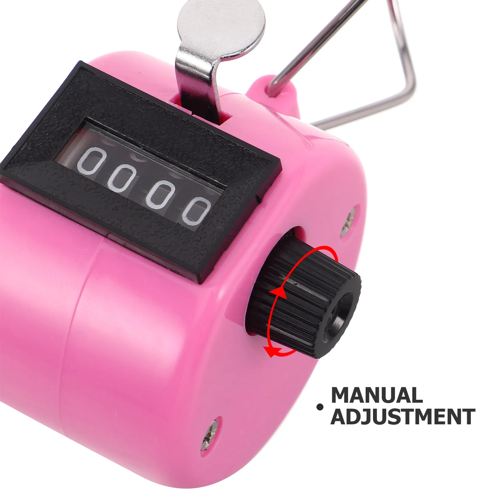 4Pcs Mini Colorful Handheld Tally Counter Easy Press Button for Sports Stroke Counting People Flow Tracking Event