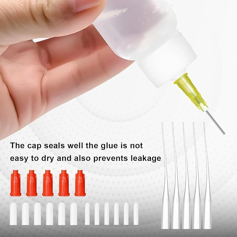 Needle Tip Squeeze Bottle,Precision Tip Applicator Bottle,Craft Glue Bottles With Fine Tip For Craft Art Project