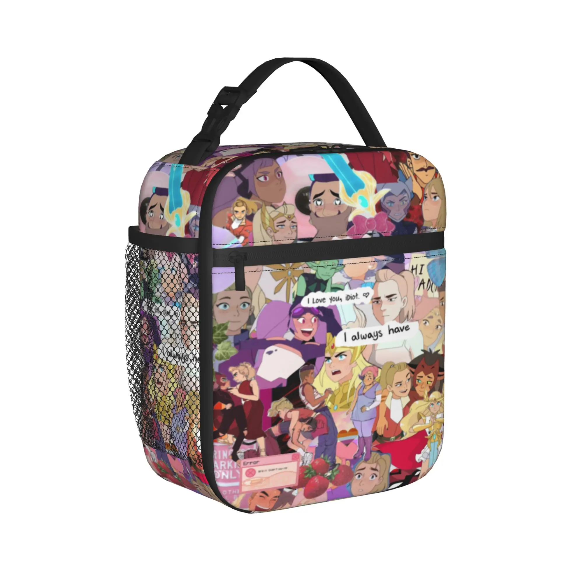 She-Ra and the Princesses of Power Insulated Lunch Bags for Men Women  Storage Food Box Portable Thermal Cooler Lunch Box