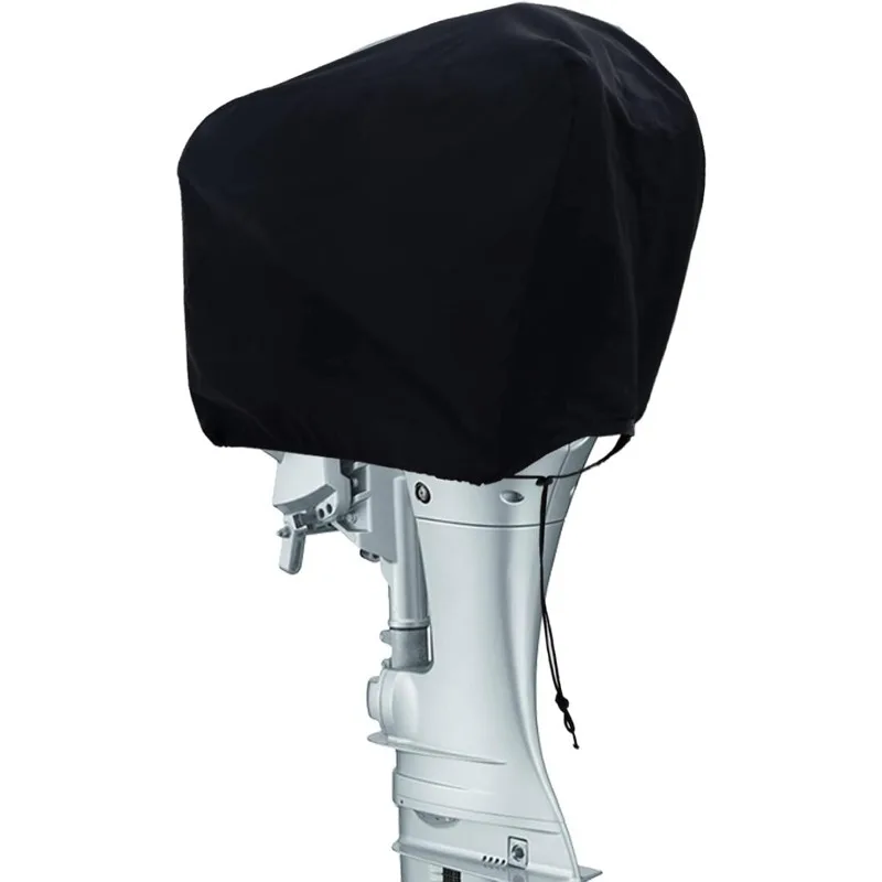Motor Engine Boat Cover Anti Half Outboard UV Oxford Waterproof Protector Dustproof Air Antigores Yacht Marine 600D 15-300HP