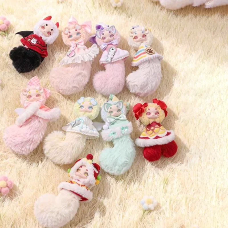 Auténtico gato Tutulong que desean Catcher serie caja ciega conejito dragón estatuilla bolsa decoración colgante vinilo felpa regalo en Stock