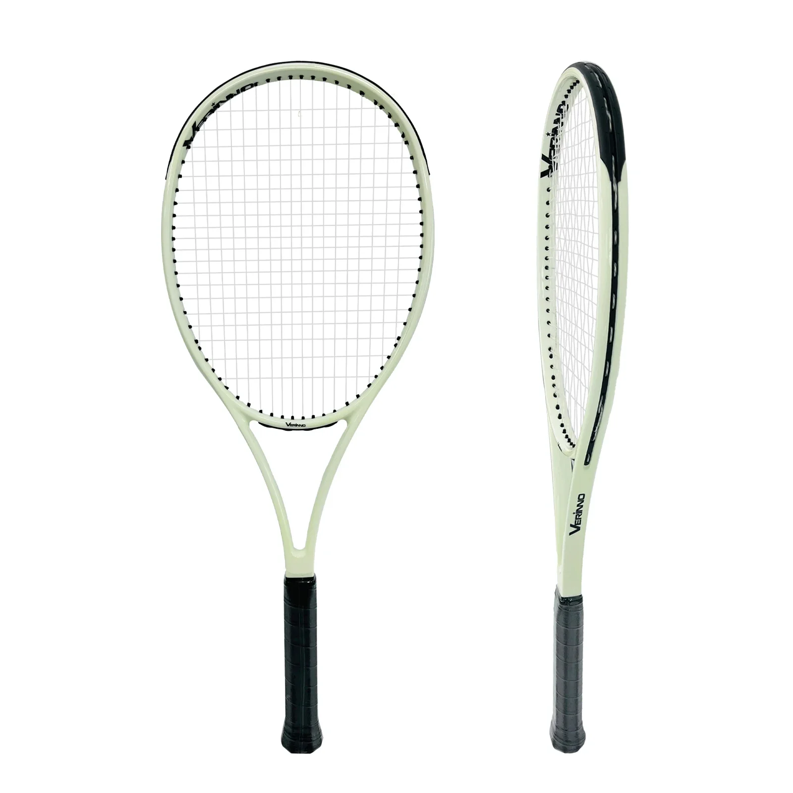 

Customized carbon fiber with glow in the dark tennis racket blade 98