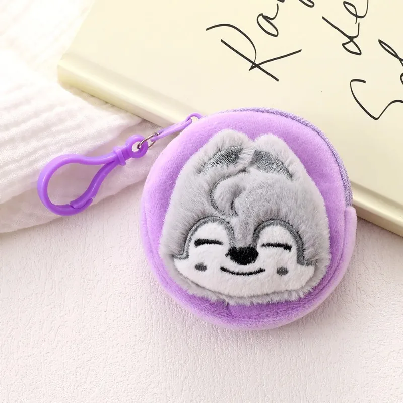 2025 SKZOO Stray children's headphones, coin purse, cute cartoon