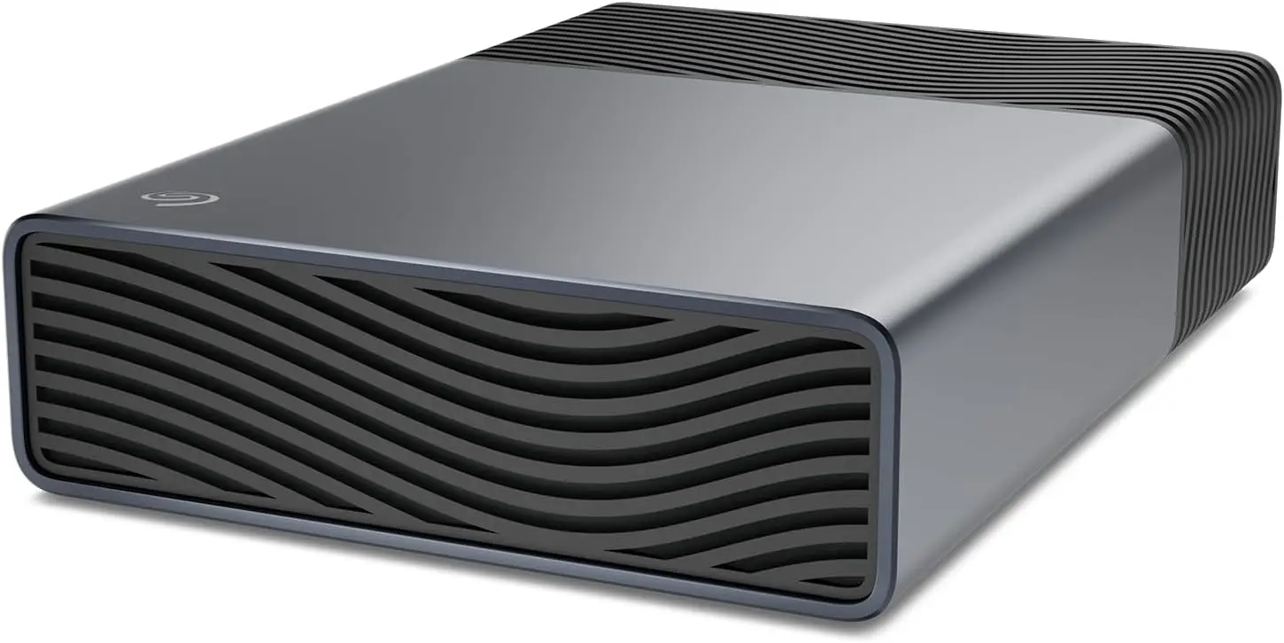 Seagate One Touch 24TB External Hard Drive Desktop HDD - USB-C Compatible with Most Windows and MacOS, Rescue Recovery (STNB24000400)