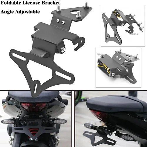 Imagen 1 del producto Para Triumph Daytona 660 Daytona660 2025 2024 2023 soporte plegable para matrícula guardabarros trasero eliminador guardabarros de cola corta