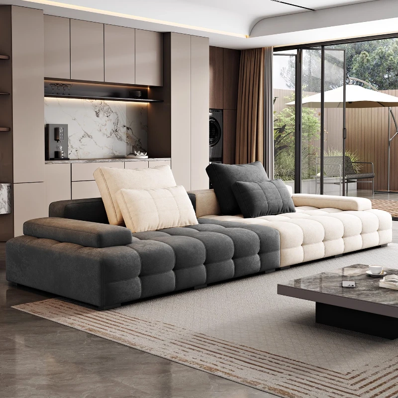 

Minimalist Modern Living Room Sofas White Classic Cheap Leather Lazy Sofa Lounge Luxury Soft Couch Wohnzimmer Home Furniture