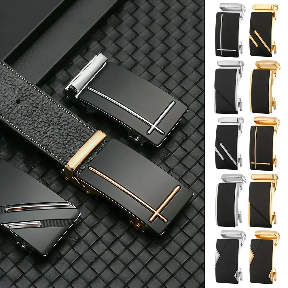 

DIY Adjustable Slide Belt Strap Buckle Men's Belt Head Belt Buckle Leisure Belt Head Business Accessories