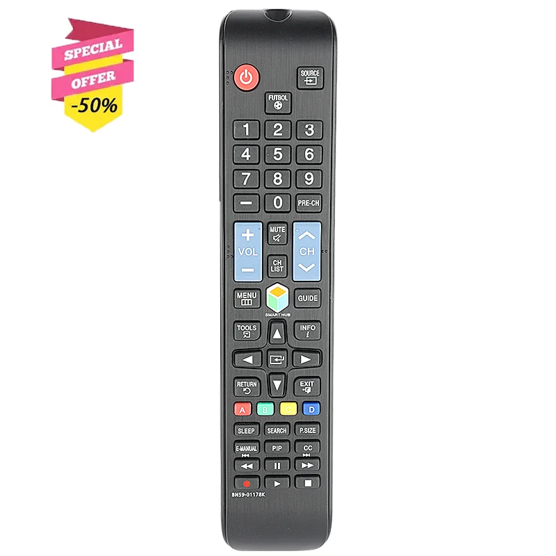 

BN59-01178K Remote Control For Samsung TV UN32H4303 UN32H4353 UN40H4203 UN40H4253 UN40H5103 UN40H5153 UN40H5303 UN40H6203