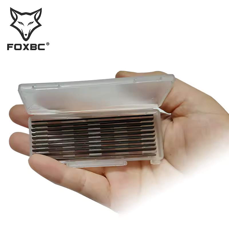 FOXBC 82mm Planer Blades Knives for Bosch DeWalt Metabo Makita Trend and Elu Woodworking Power Tools Accessorie 3-1/4" 10PCS - Image 5