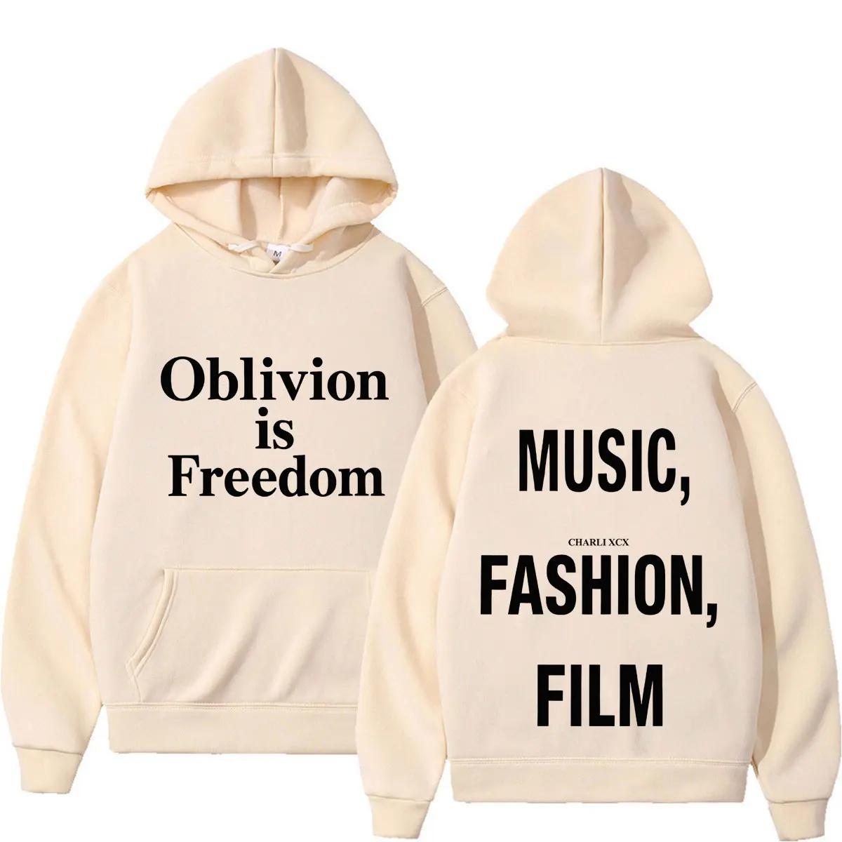 CHARLI XCX Album Musik, Mode, Film Tour 2026 Print Hoodie Herren Damen Mode Pullover Lässiger Hip-Hop Sweatshirt Fan Geschenke – Detail 9