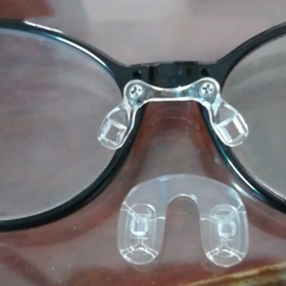 

4Pcs Eyeglass Nose Pads Adjustable Height Anti-Slip Eyewear Accessories for Spectacles Sunglasses Glasses Nose Piece
